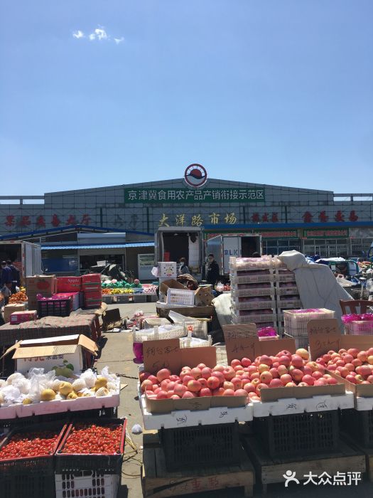 北京大洋路批發(fā)市場 食用農產品批發(fā)流通的重要樞紐
