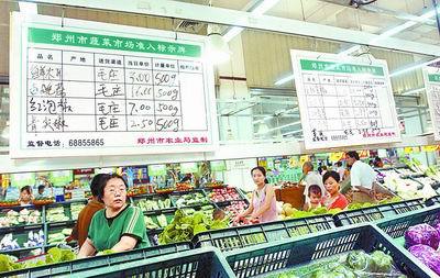 從公示牌到標價牌 食用農產品批發(fā)市場的價格透明化轉型